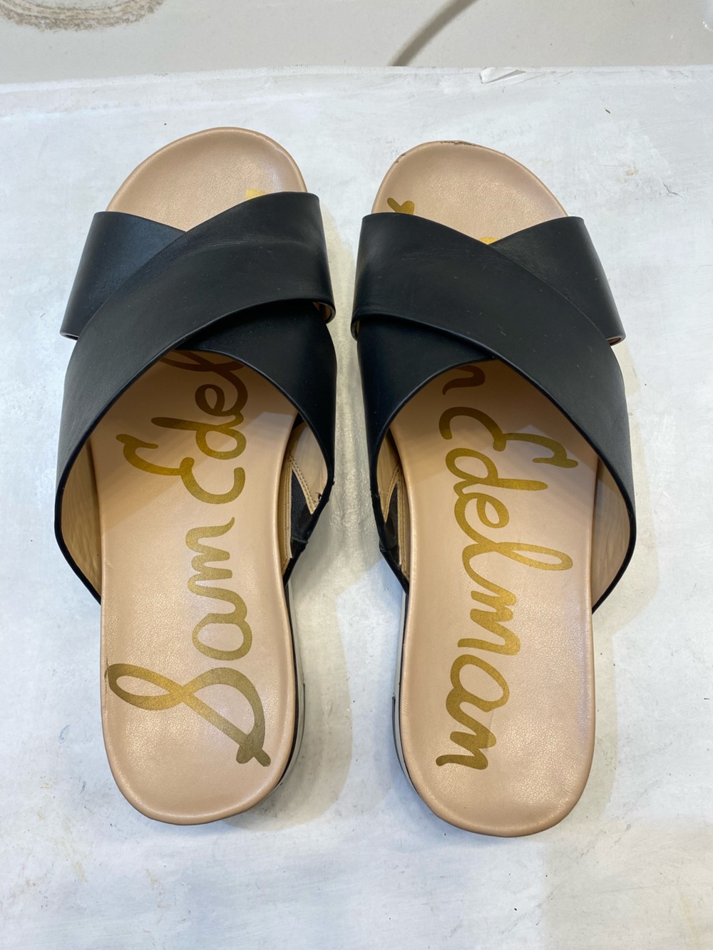 Sam Edelman Audrea Slide good condition good bottom clean interior Size 8.5M - Picture 6 of 8